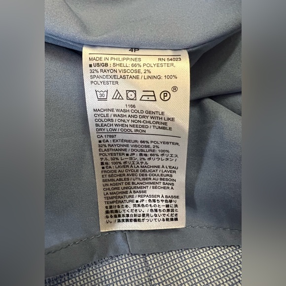 Banana Republic - NWOT - Classic summer dress! Soft blue, all occasions! Size 4 - Picture 4 of 4